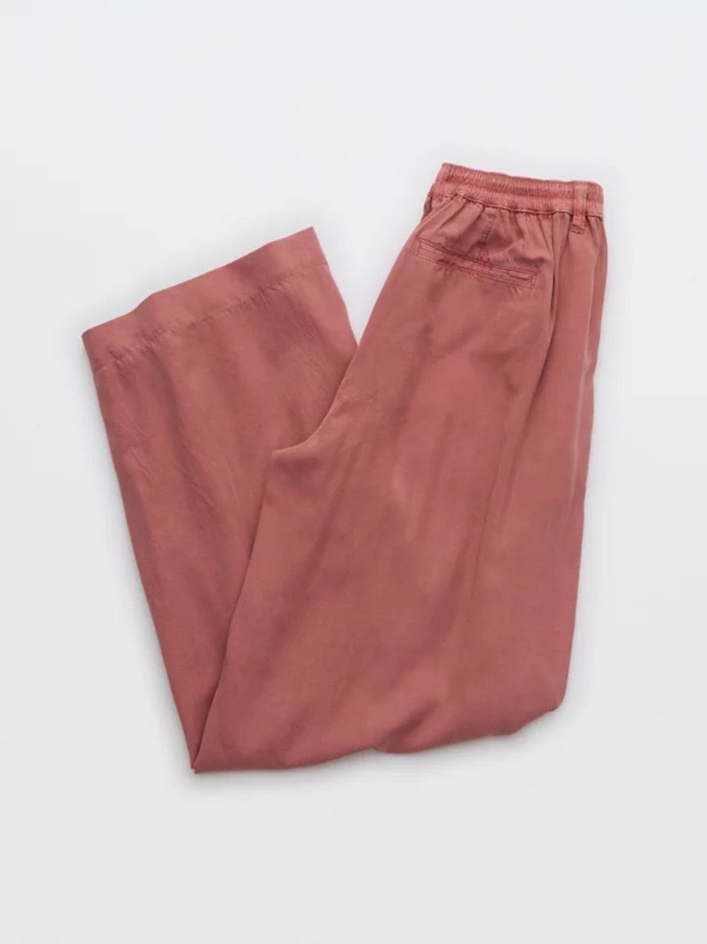 Aerie Women's Drapery Chill Trouser Color Lets Mauve Size XS Regular