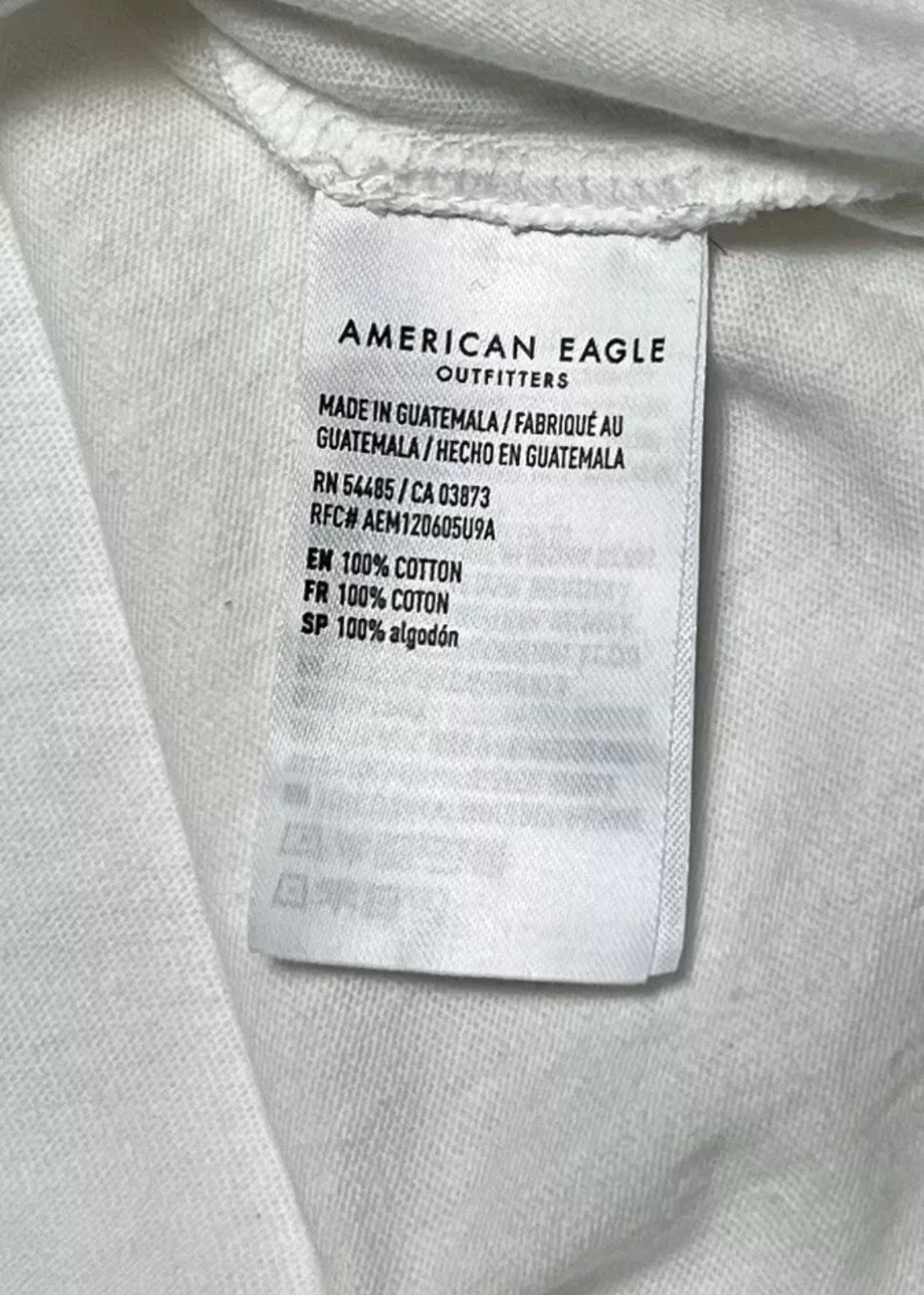 American Eagle AE Band Women's Oversized Rolling Stones Graphic Tee