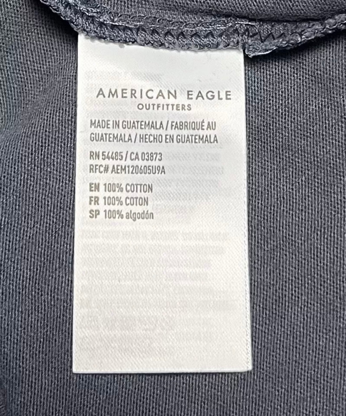 American Eagle AE Band Women's Oversized Rolling Stones Graphic Tee