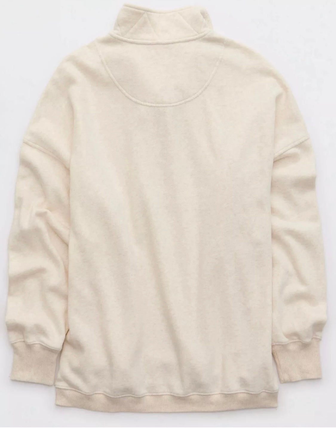 Aerie Women's Oversized Gateway Quarter Snap Sweatshirt.