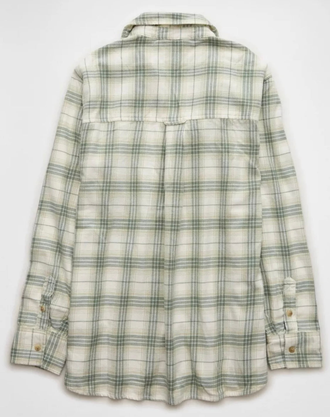 Americam eagle Women's Oversized Plaid Flannel Shirt