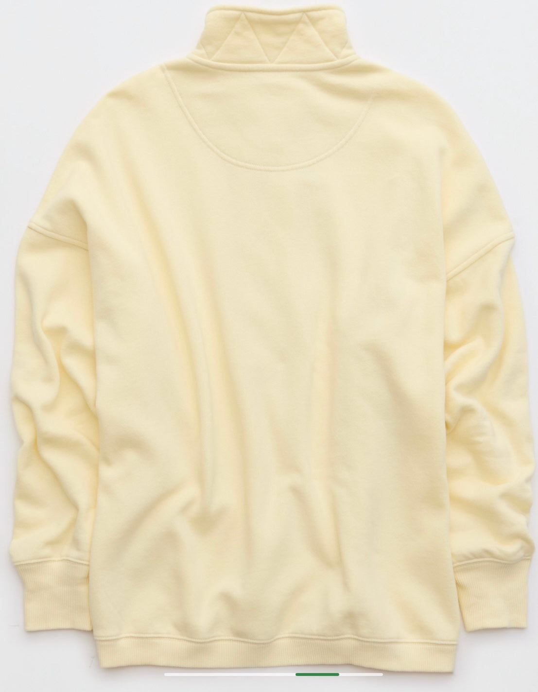 Aerie Women's Oversized Gateway Quarter Snap Sweatshirt.