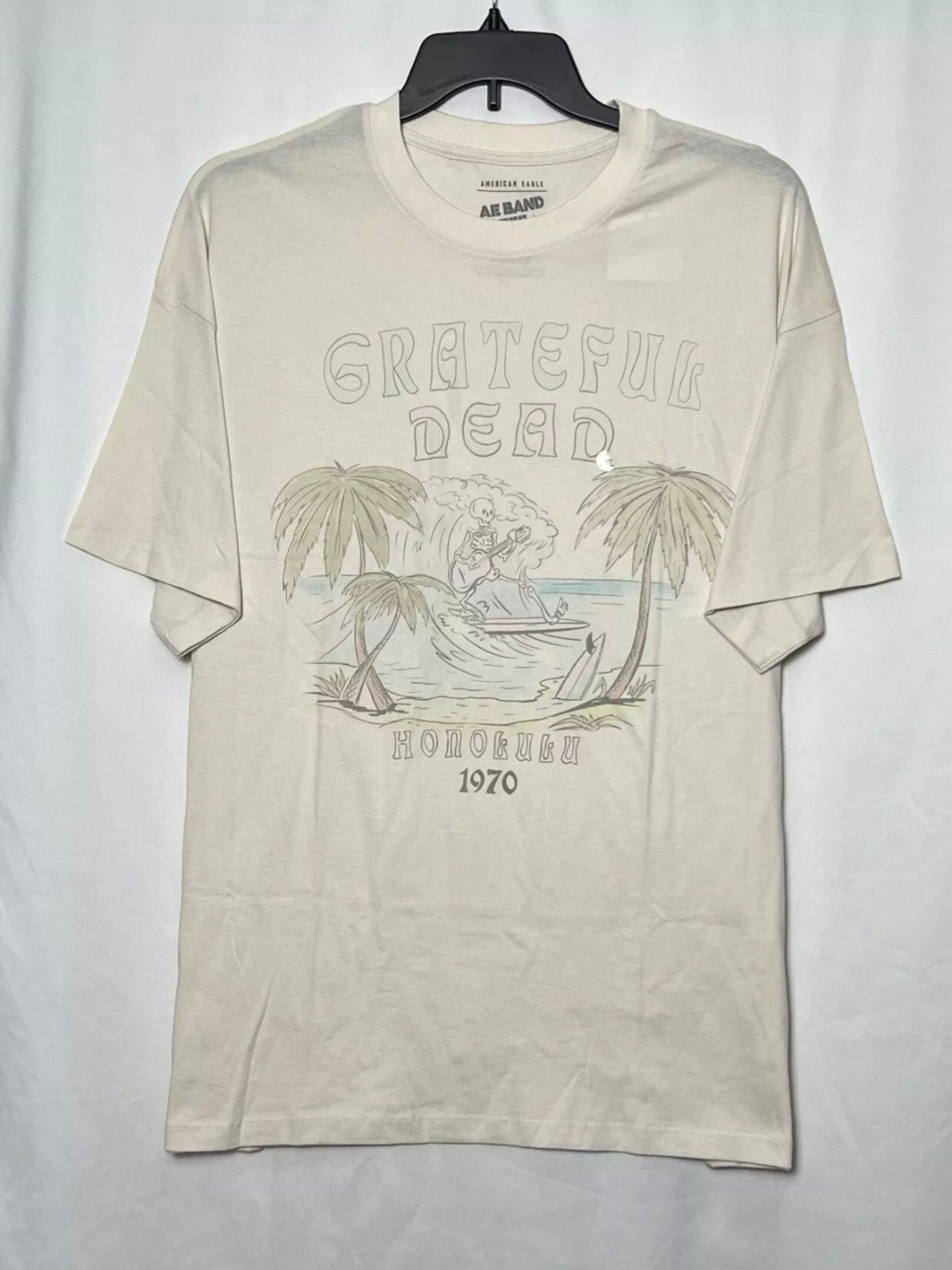 American Eagle AE Women's Oversized Grateful Dead Graphic Tee