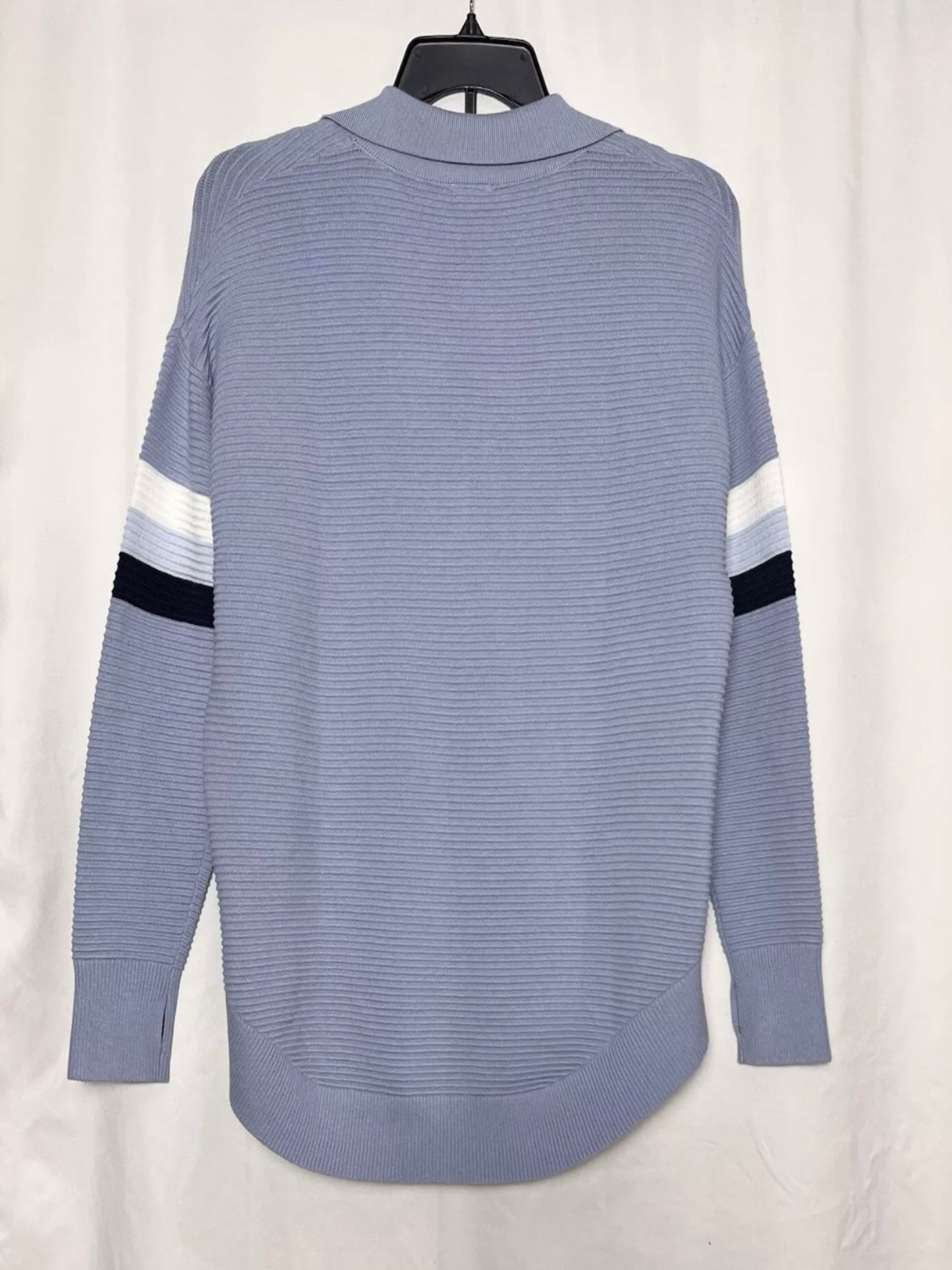 Offline By Aerie Women's Oversized Home Stretch Polo Sweatshirt Monaco Blue