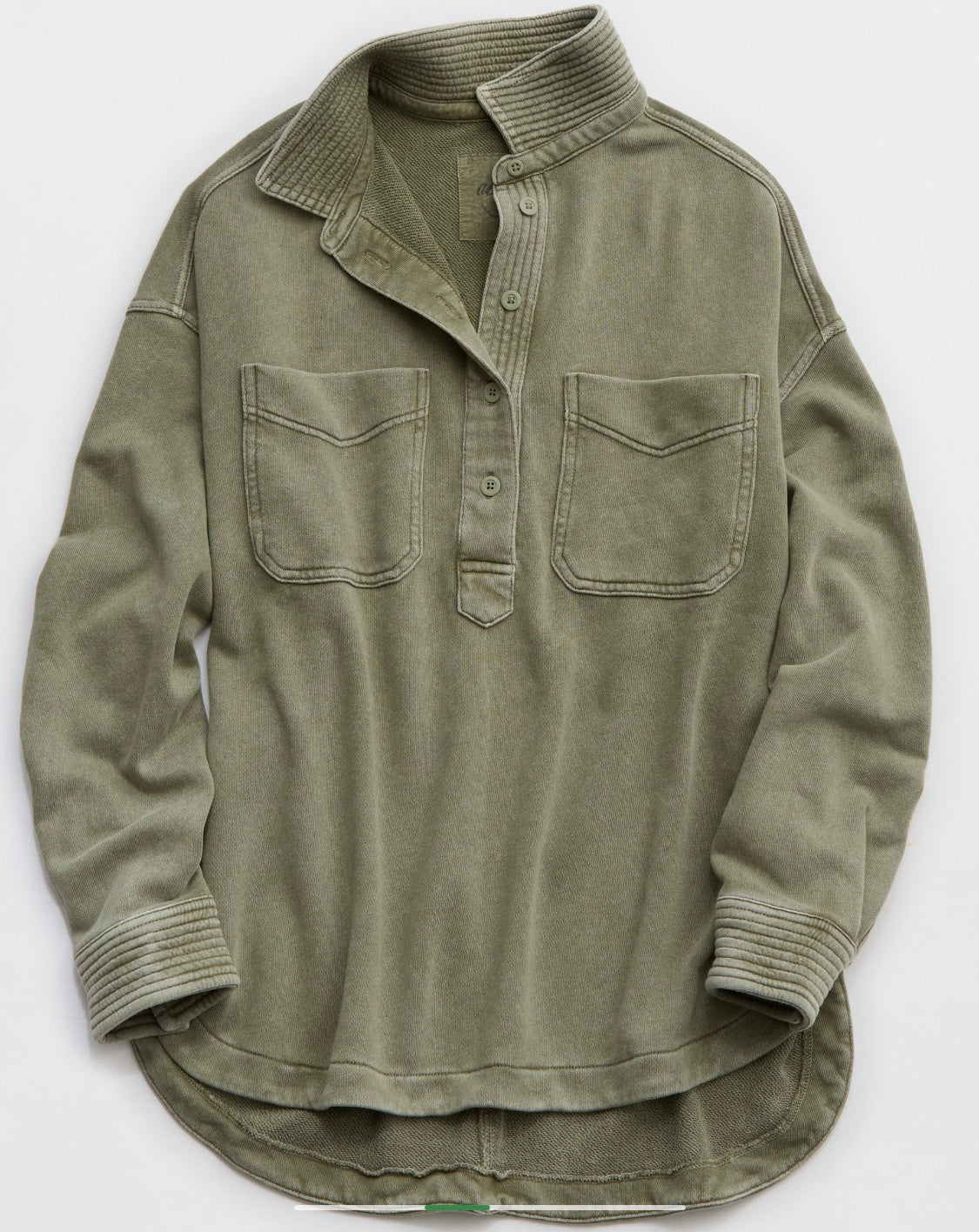 Aerie Women's Oversized Popover Polo Sweatshirt