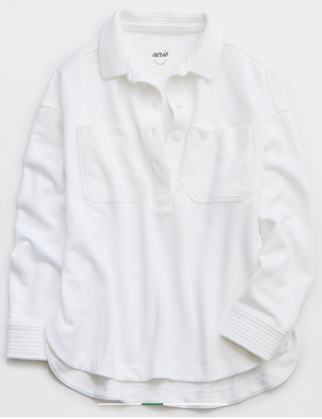 Aerie Women's Oversized Popover Polo Sweatshirt
