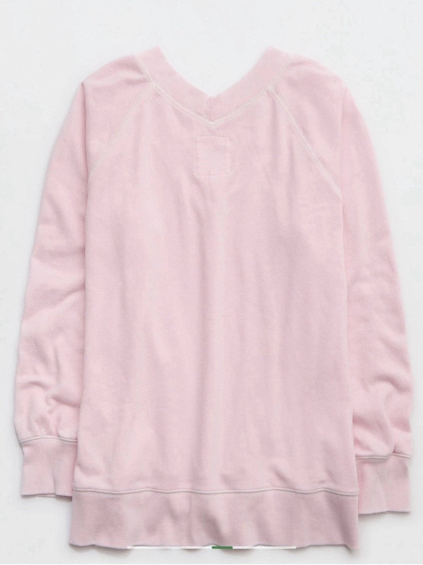 Aerie Women's Downtime Oversized Big Hug V-Neck Sweatshirt