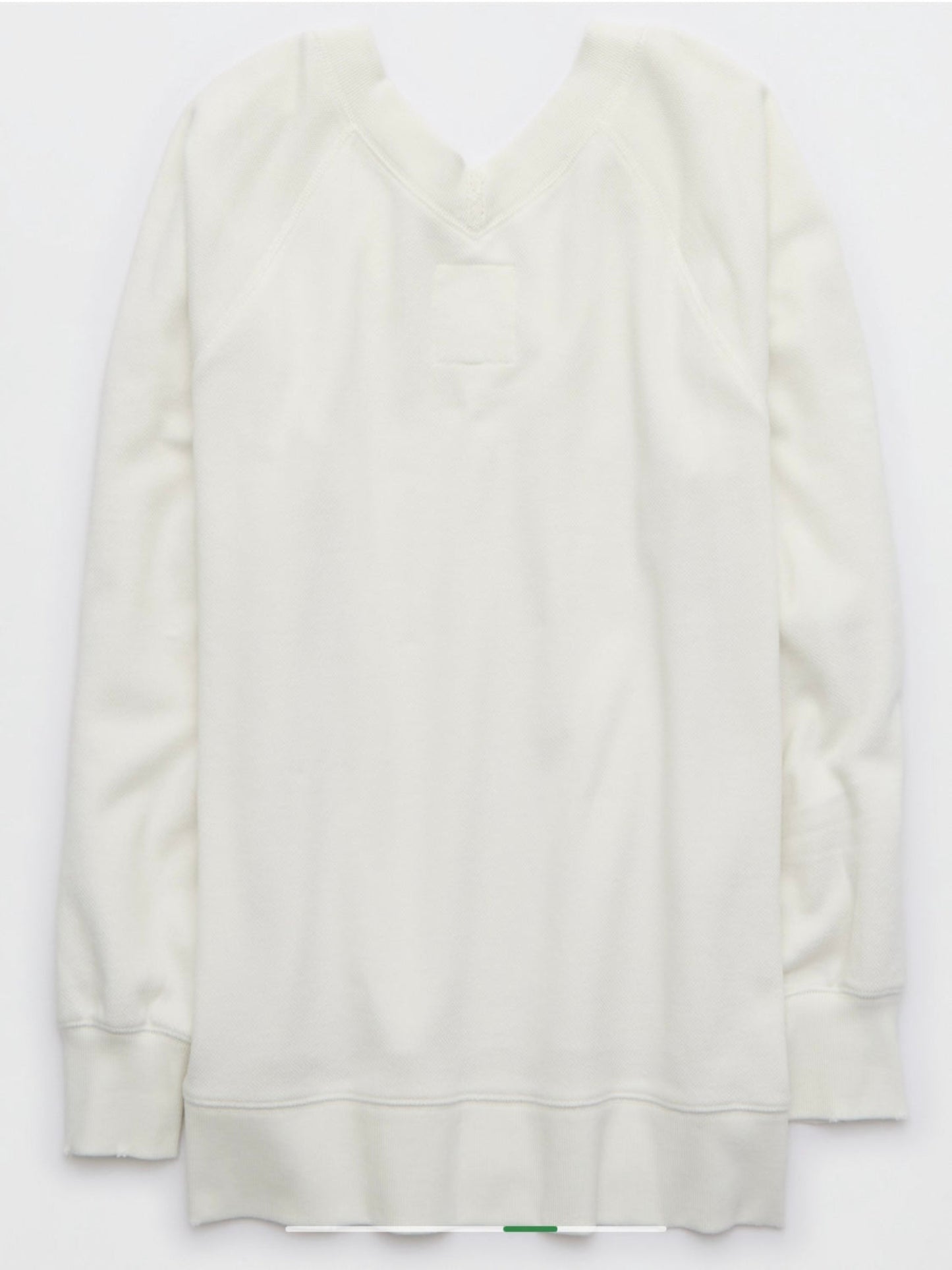 Aerie Women's Downtime Oversized Big Hug V-Neck Sweatshirt