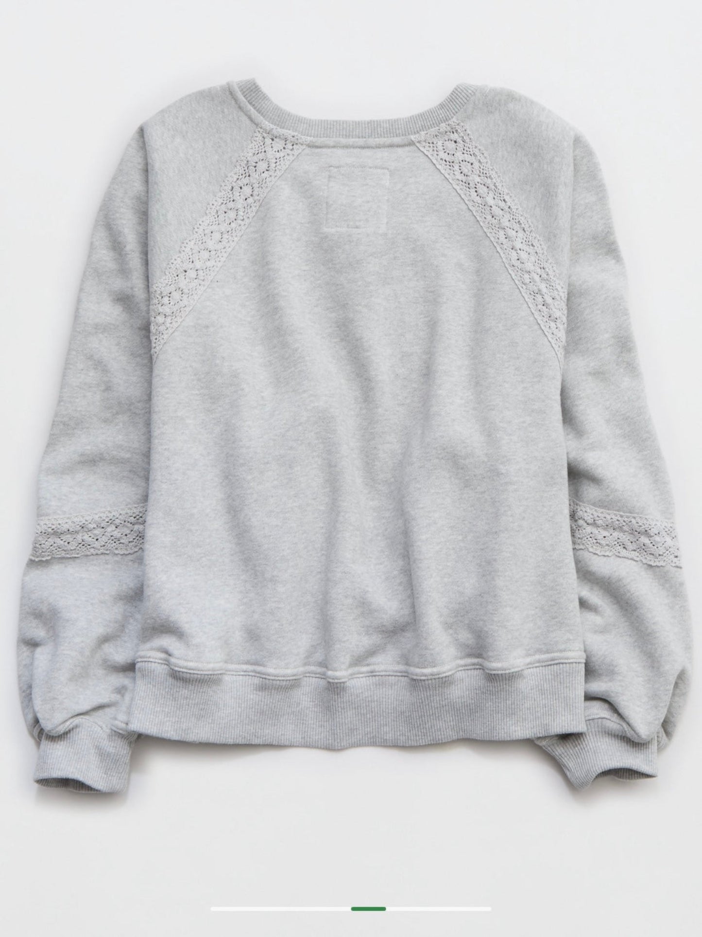 Aerie Women's Hey Crochet Sweatshirt