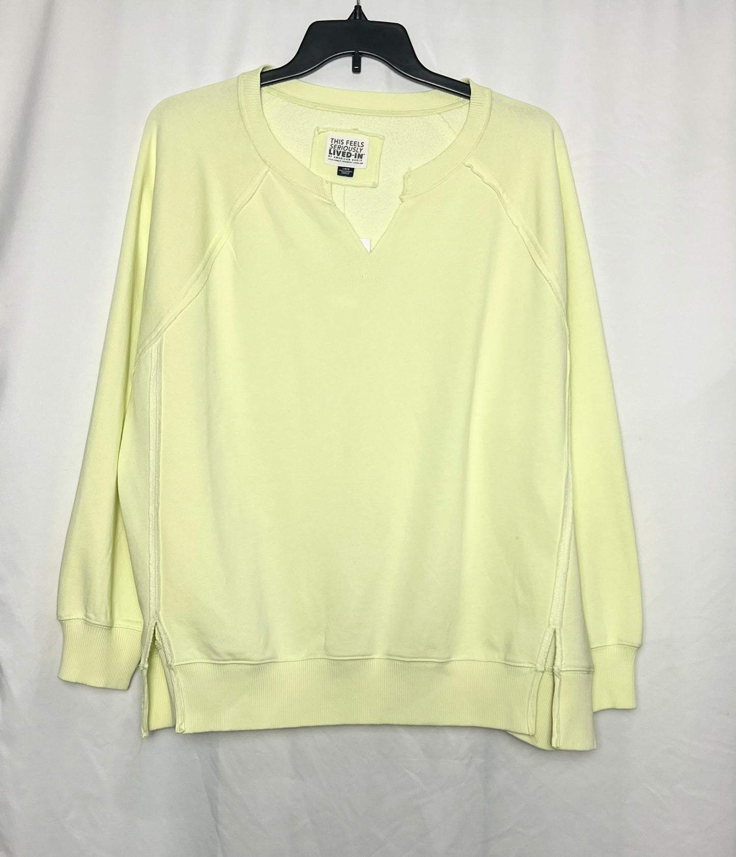 American Eagle Women's Big Hug Crew Neck Oversized Sweatshirt