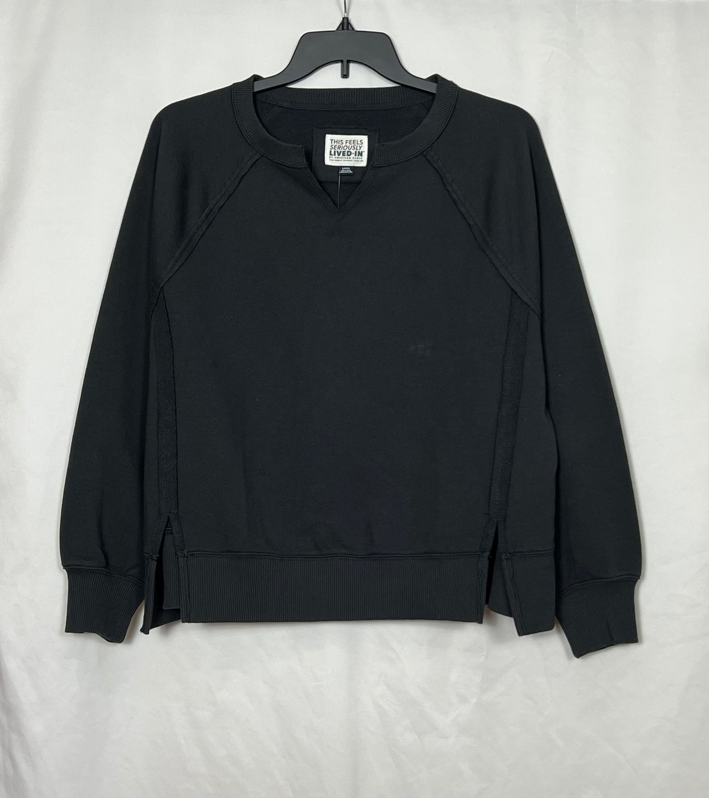 American Eagle Women's Big Hug Crew Neck Oversized Sweatshirt