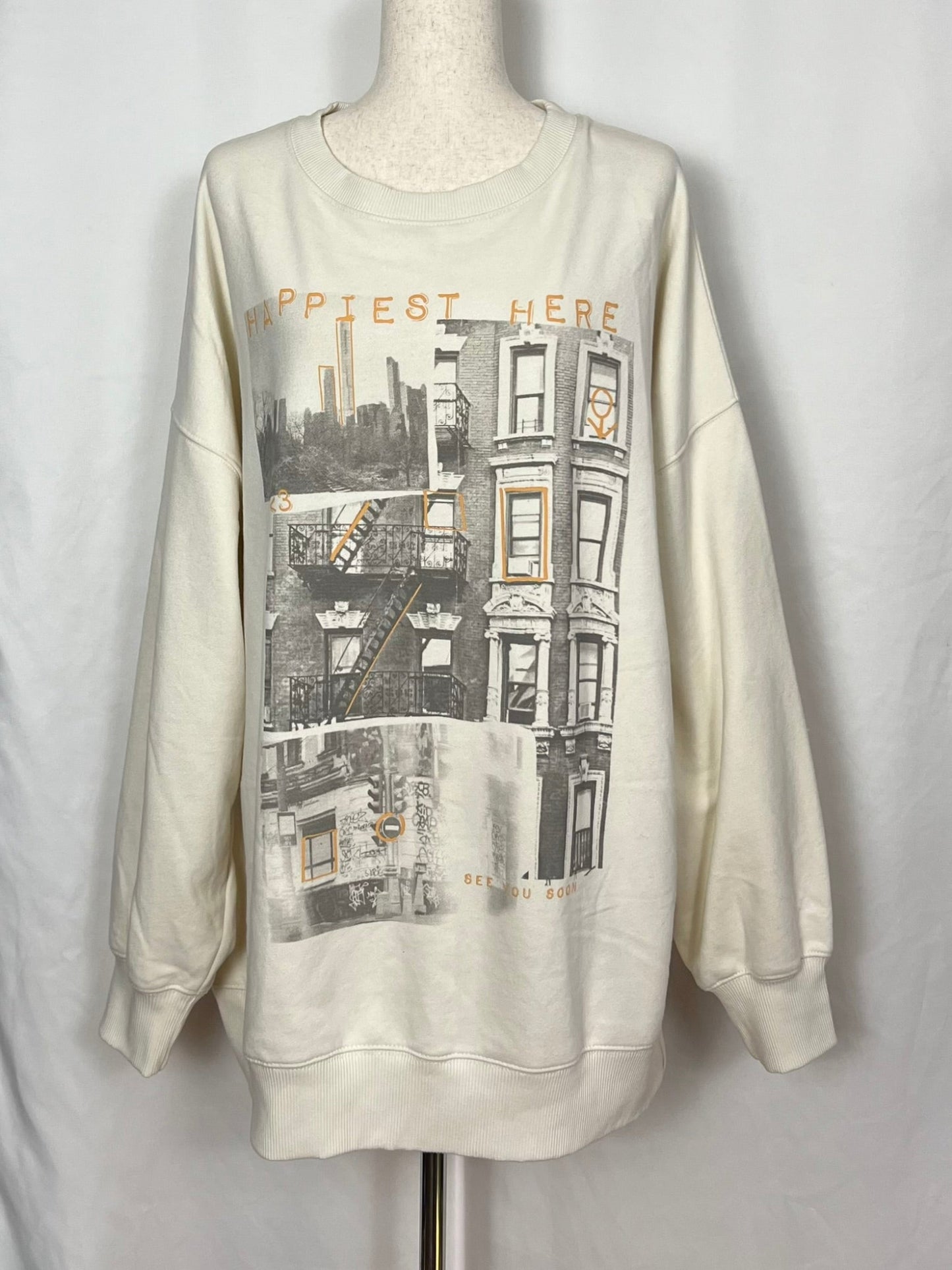 American Eagle Crew Neck Women's Oversized Sweatshirts