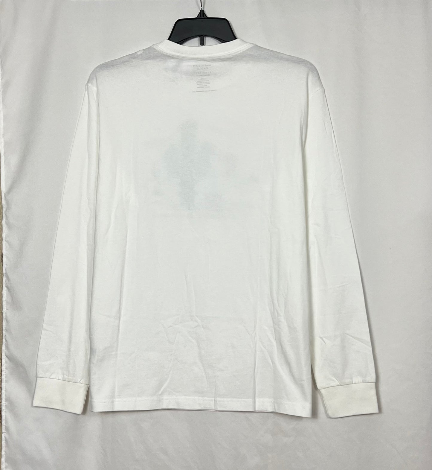 American Eagle Men's Supper Soft Long-Sleeves Logo Graphic T-Shirt