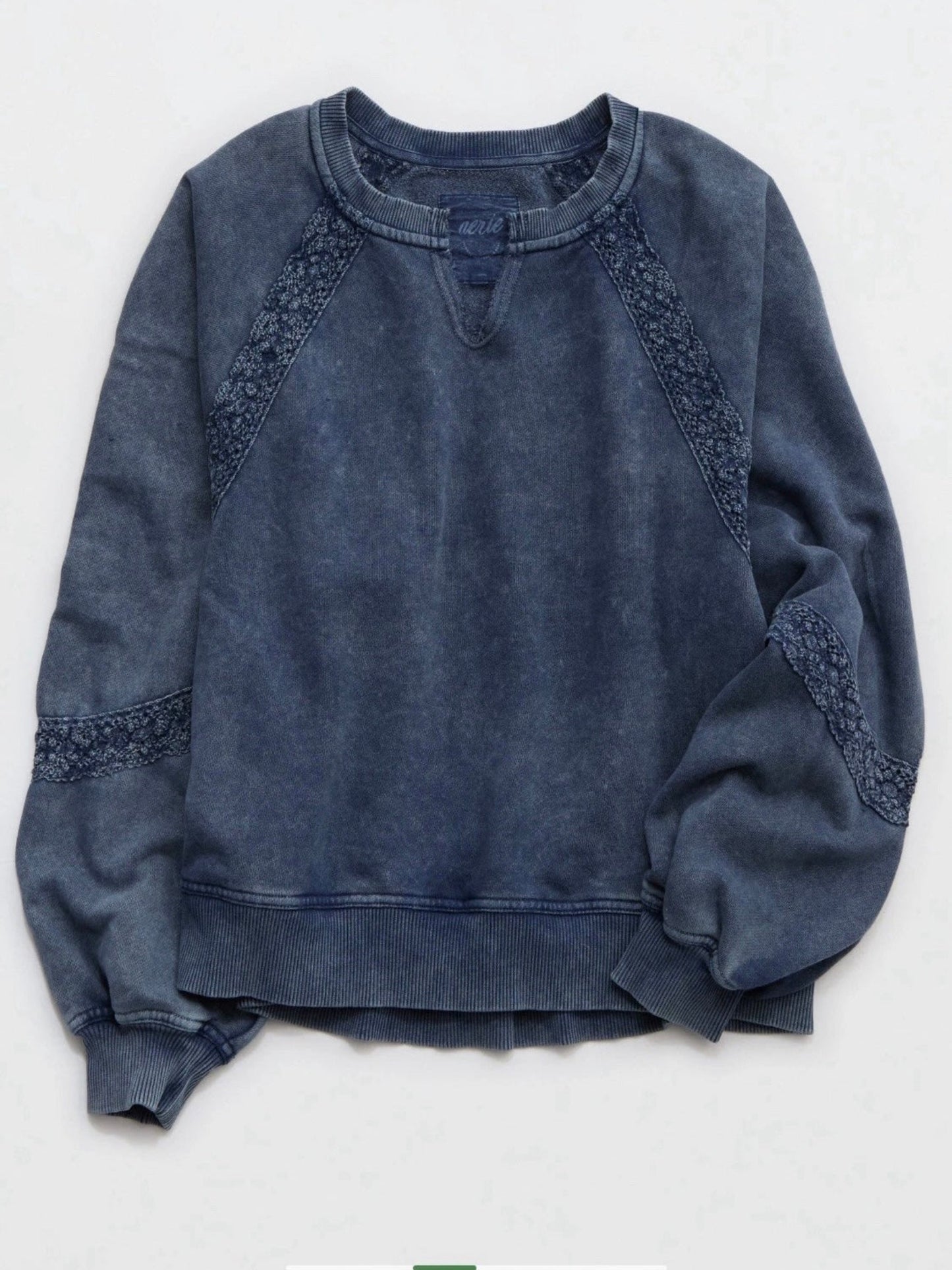 Aerie Women's Hey Crochet Sweatshirt