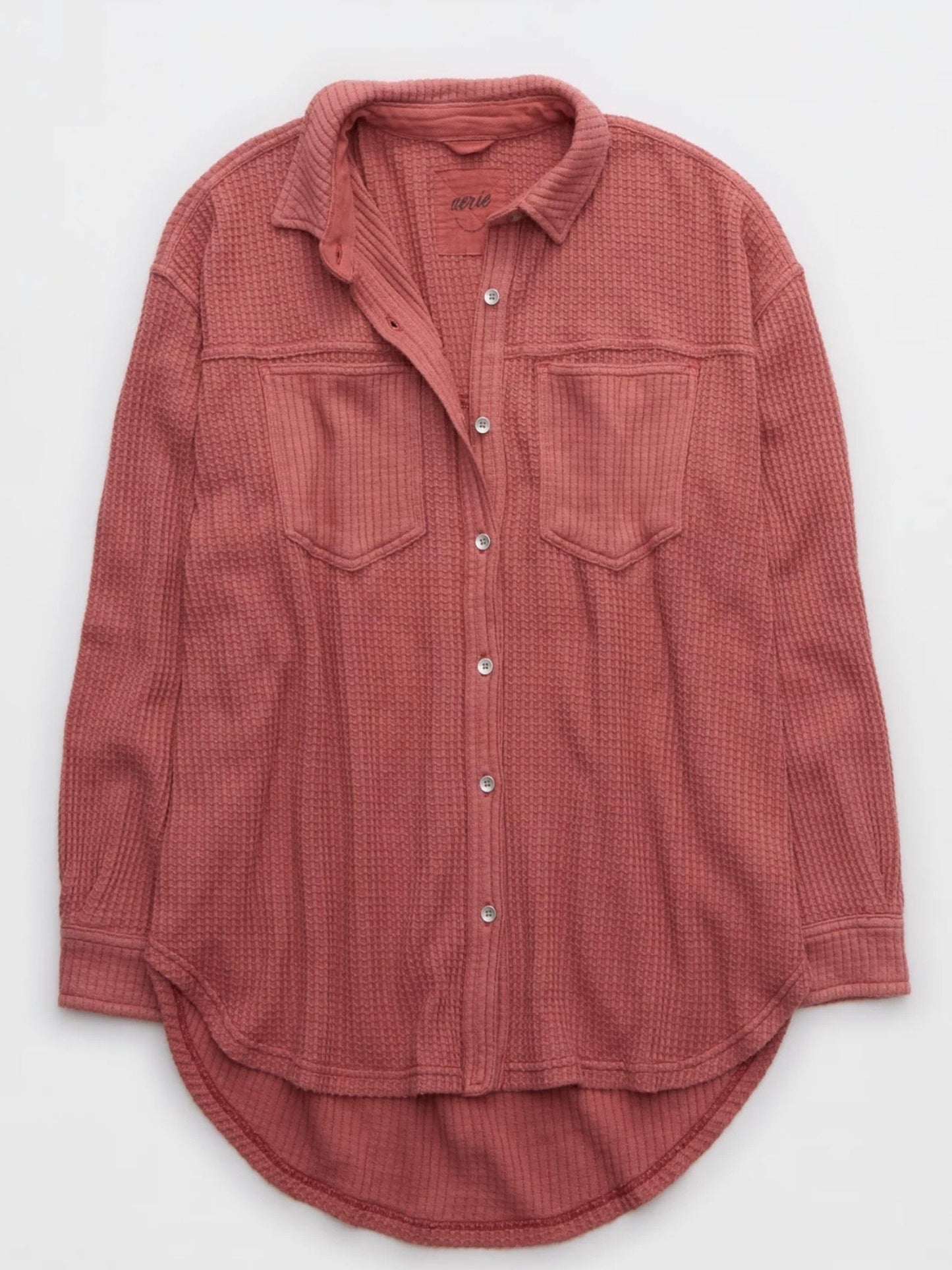 Aerie Anytime Fave Waffle Shirt