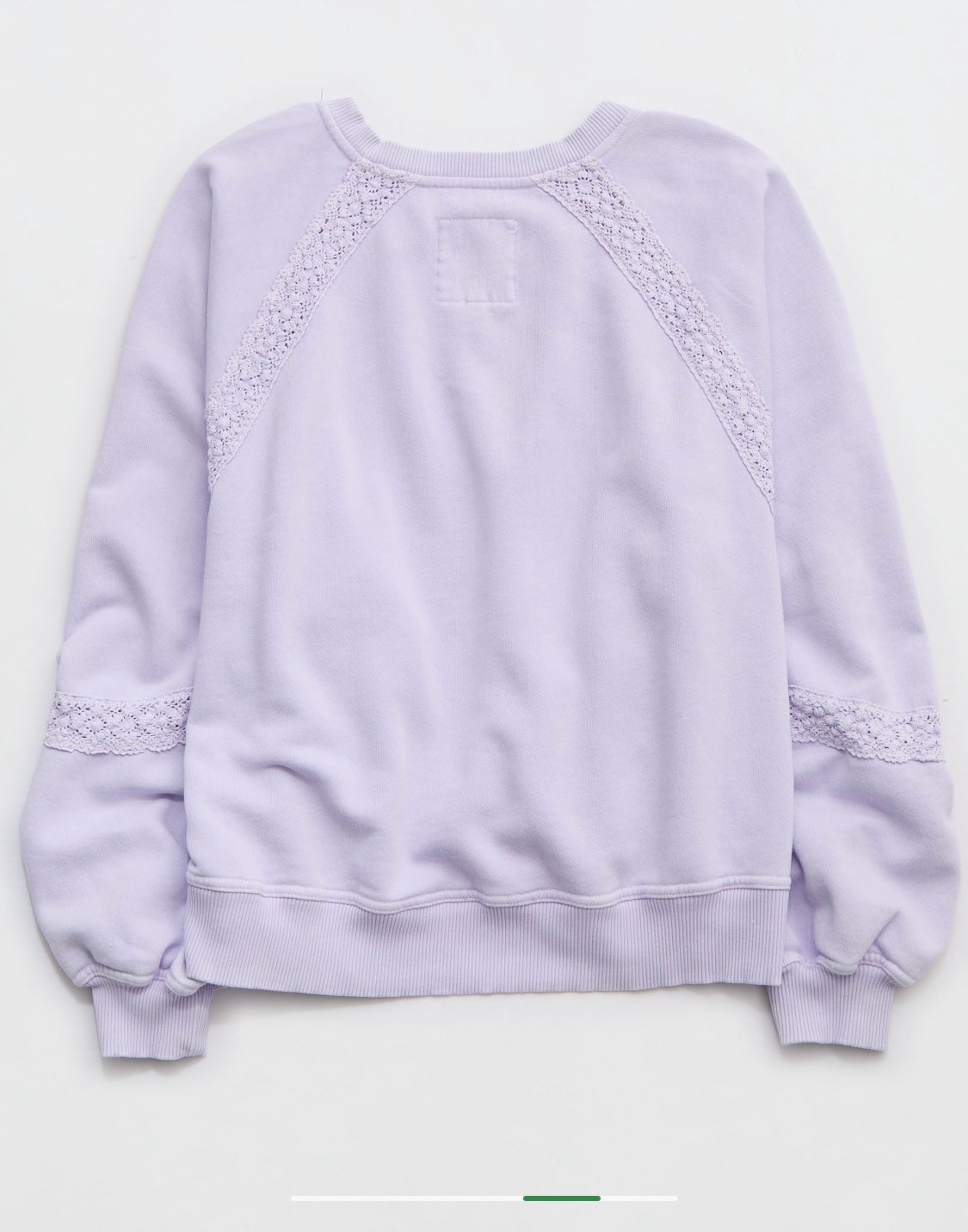 Aerie Women's Hey Crochet Sweatshirt