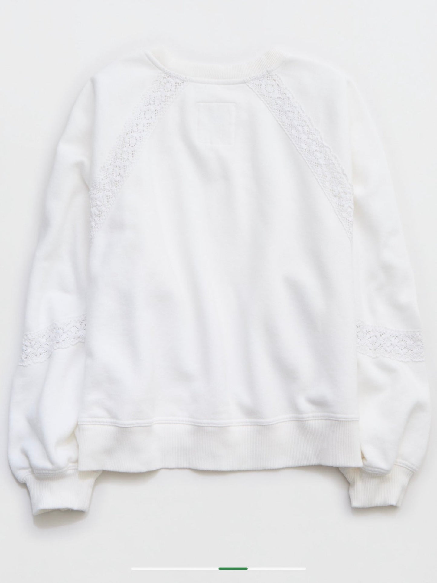 Aerie Women's Hey Crochet Sweatshirt