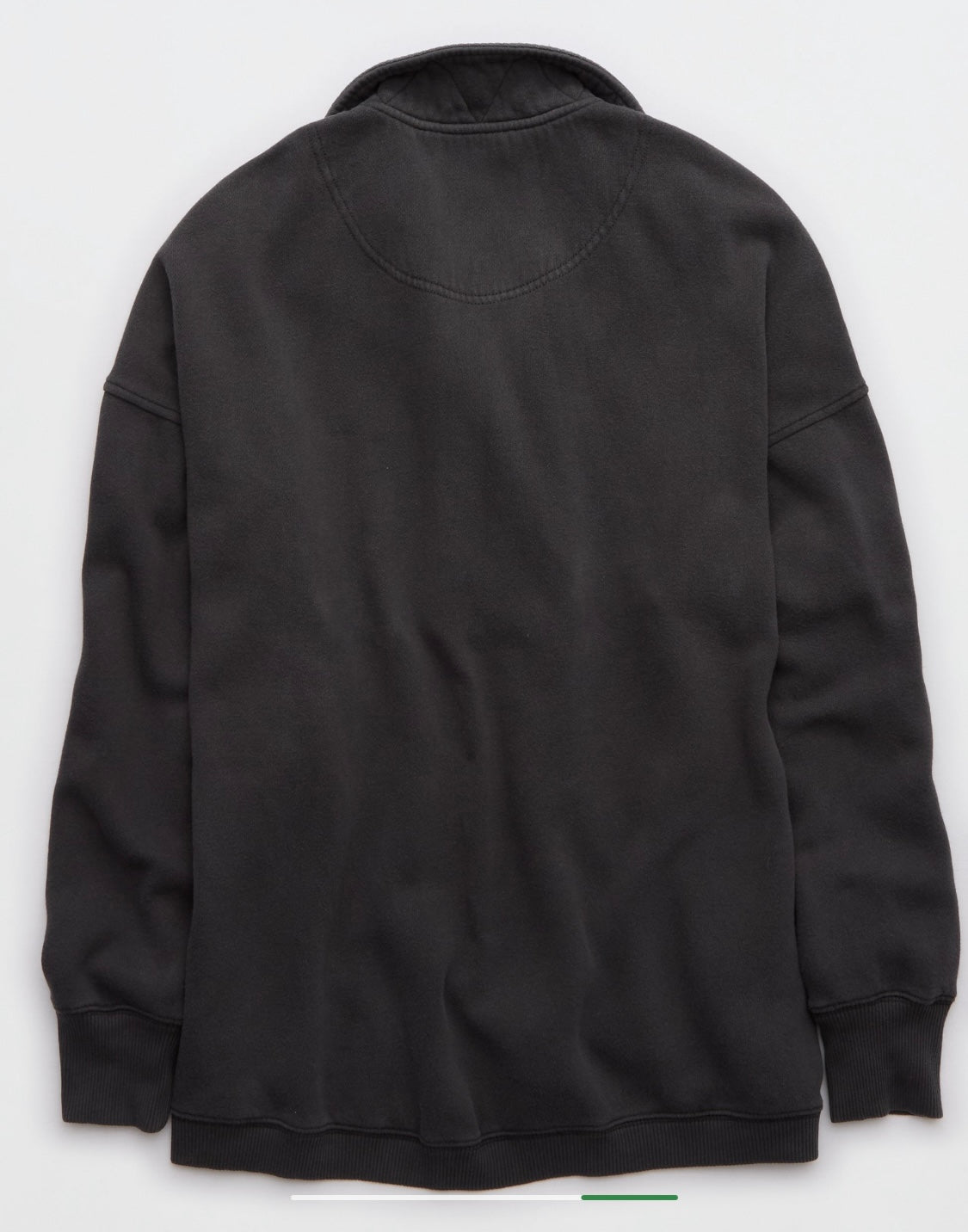 Aerie Women's Oversized Gateway Quarter Snap Sweatshirt.
