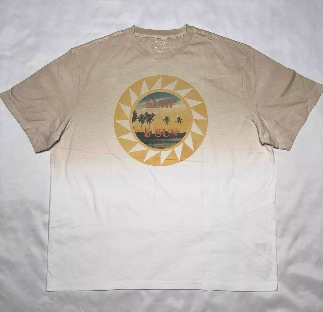American Eagle Men's Cotton Supper Soft Standard Fit Graphic T-Shirt.