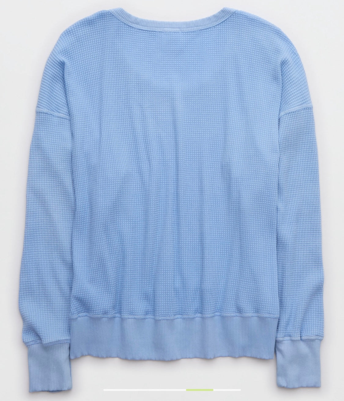 OFFLINE By Aerie Wow! Women's Long Sleeve Striped Waffle T-Shirt