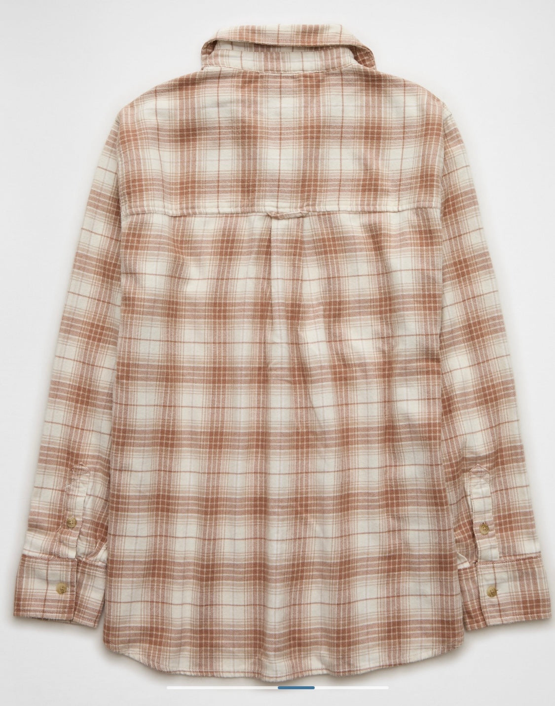 Americam eagle Women's Oversized Plaid Flannel Shirt