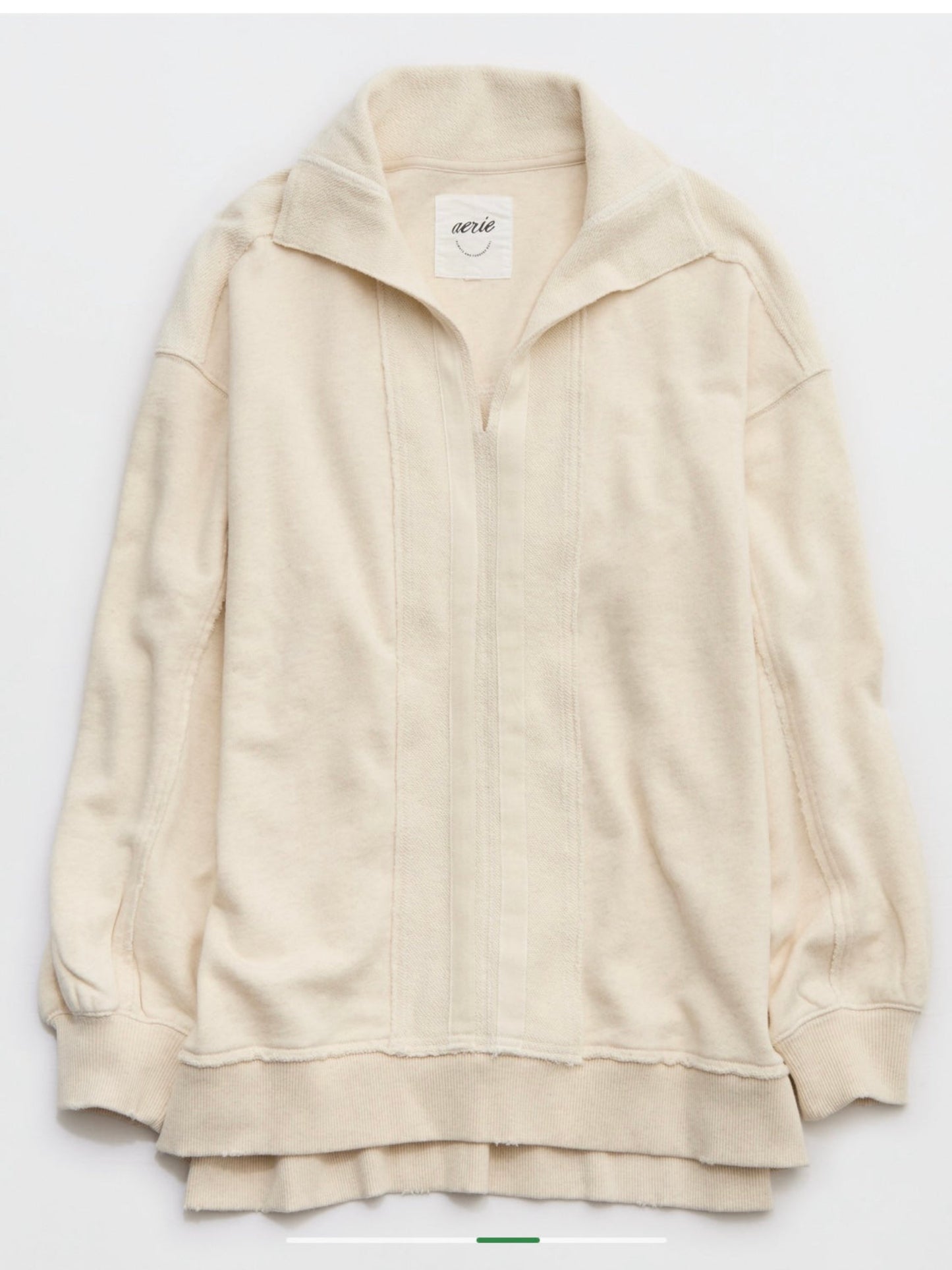 Aerie Women's Oversized Starry Skies Open Neck Sweatshirt