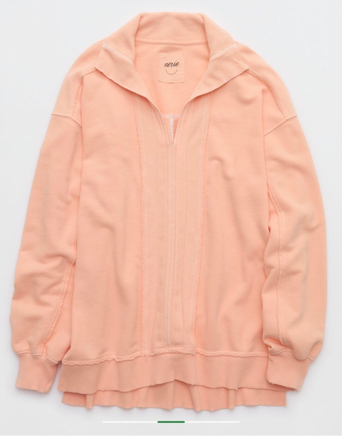 Aerie Women's Oversized Starry Skies Open Neck Sweatshirt