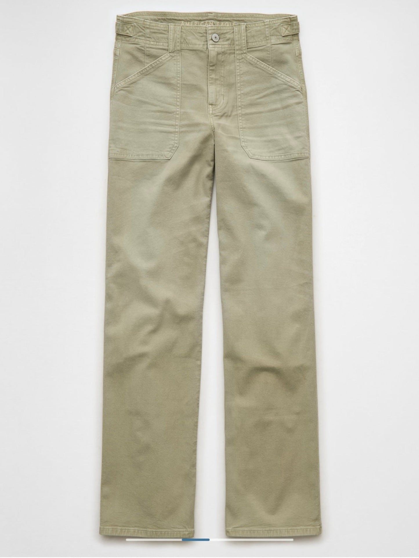 AE Stretch High-Waisted Stovepipe Utility Pant