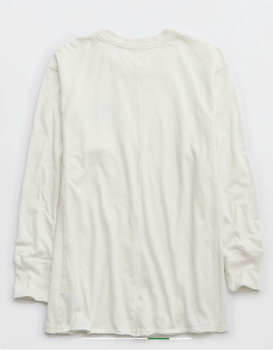 Aerie Women's Cozy Long Sleeves Oversized Boyfriend T-Shirt