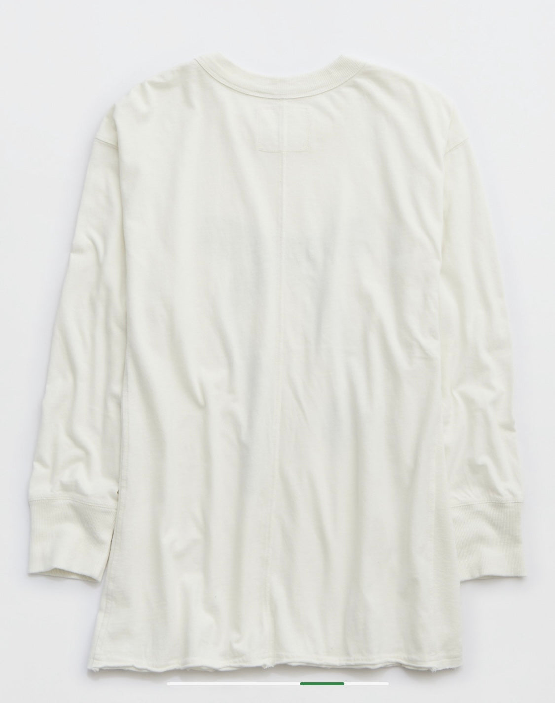 Aerie Women's Cozy Long Sleeves Oversized Boyfriend T-Shirt