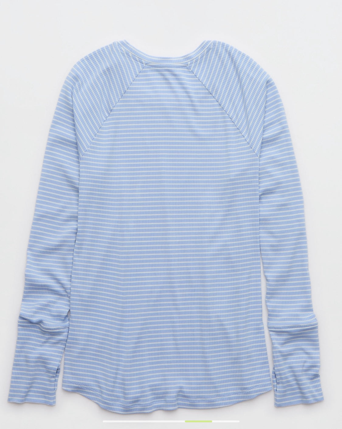OFFLINE By Aerie Thumbs Up Ribbed Raglan Long Sleeves T-Shirt