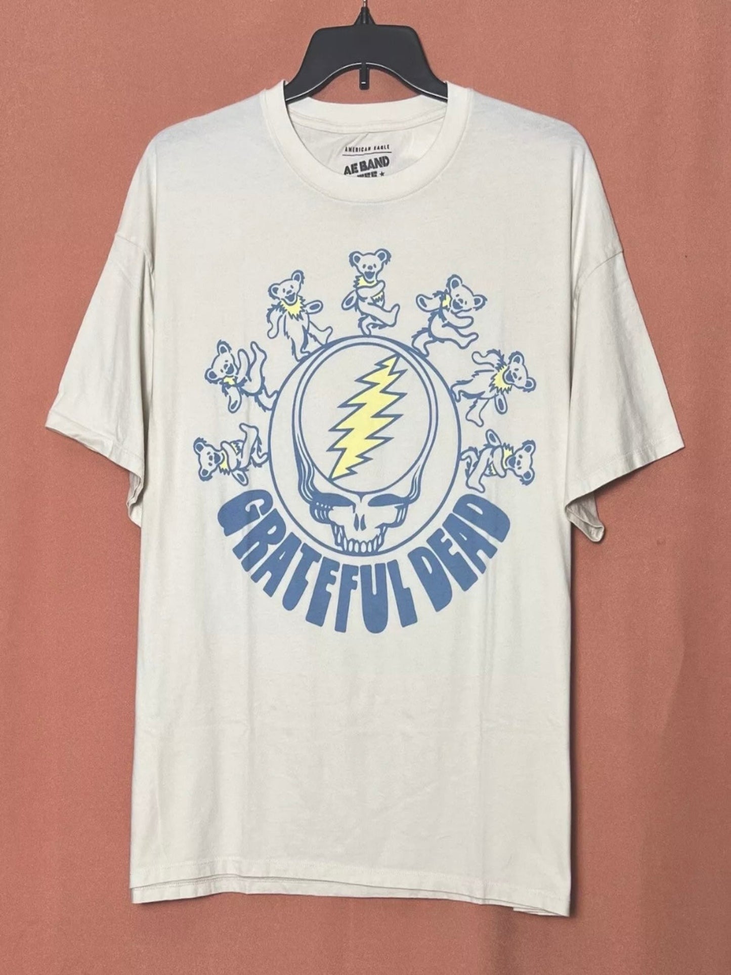 American Eagle AE  Women's Oversized Grateful Dead Graphic Tee