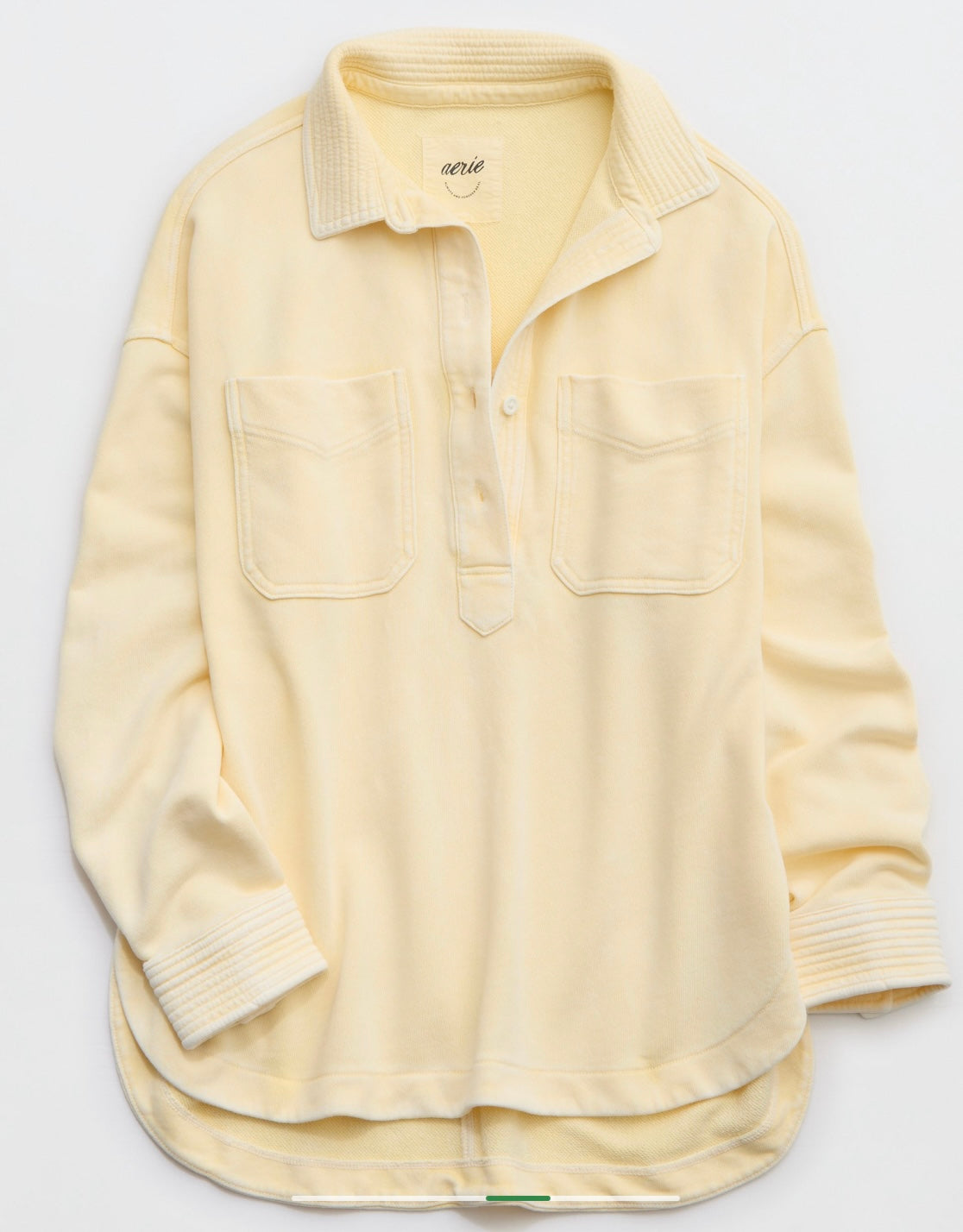 Aerie Women's Oversized Popover Polo Sweatshirt